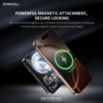 Magnetic Wireless Power Bank 20W Ultra Thin-Black - Image 12