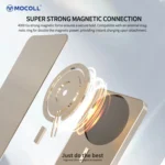 Magnetic Wireless Power Bank 20W Ultra Thin-Gold - Image 9