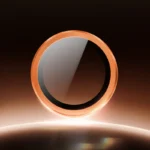 Lens Tempered Glass With Metal Frame - Orange - Image 4