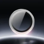 Lens Tempered Glass With Metal Frame - Silver - Image 3