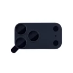 Lens Tempered Glass With Metal Frame （Integrated ）- Blue