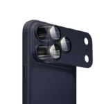 Lens Tempered Glass With Metal Frame (Integrated )- Blue - Image 2