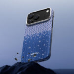 Kevlar Magnetic Circle Case ( iPhone 17 Pro Blue ) - Image 3