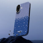 Kevlar Magnetic Circle Case ( iPhone 17 Blue ) - Image 3