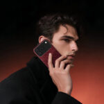 Kevlar Magnetic Circle Case ( iPhone 17 Pro Red ) - Image 6