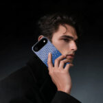 Kevlar Magnetic Circle Case ( iPhone 17 Air Blue ) - Image 2