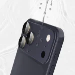 Lens Tempered Glass With Metal Frame (Integrated )- Blue - Image 7