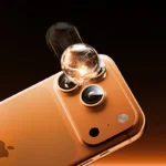 Lens Tempered Glass With Metal Frame - Orange - Image 7
