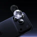 Lens Tempered Glass With Metal Frame - Blue - Image 5