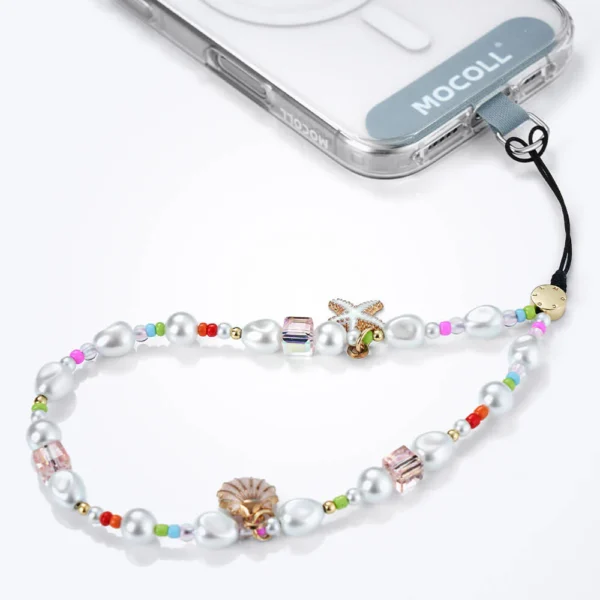 Ocean Heart Phone Charm