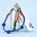 Colorful Phone Lanyard Accessory with Chain - Image 7
