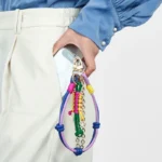 Colorful Phone Lanyard Accessory with Chain - Image 9