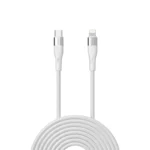 Fast Charging Cable USB-C Durable 6ft White