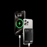 Magnetic Wireless Power Bank 20W Ultra Thin-Black - Image 6