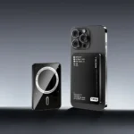 Magnetic Wireless Power Bank 20W Ultra Thin-Black - Image 4