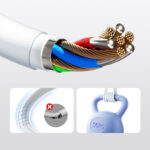 Tiny Icy Crystal USB-C Cable 100W Fast Charging - Image 5