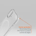 Magnetic Clear Case for iPhone 17 - Image 3