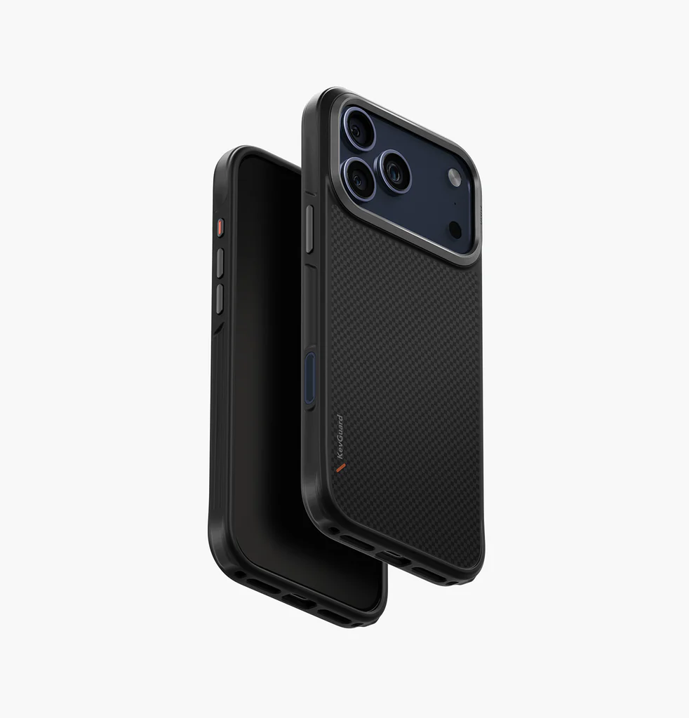 KevaProMaxCarbonBlackCover_4fb58ca2-83e5-43e2-ab9c-ac2c6b78de46_1024x1024.jpg iPhone 17 Pro Max Keva Series Phone Case with MagSafe by Uniq - Image 1