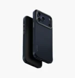 UNIQ Keva blue iPhone 17 Pro Max Case with MagClick magnetic charging Blue