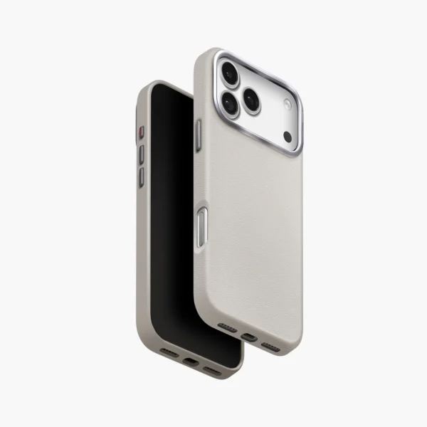 Uniq Lyden Premium Leatherette Case With MagSafe Compatible for iPhone (17 Series)