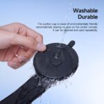 Duzzona V5 Pro Qi2 15W Magnetic Wireless Car Charger - Black - Image 7