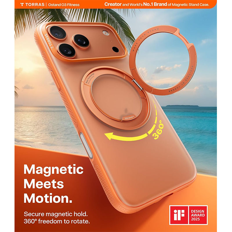 Torras Ostand O3 Case for iPhone (17 Series) - Image 3