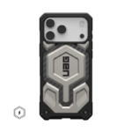 UAG iPhone 17 Pro Max Monarch Pro Series Phone Case - Carbon Fiber / Titanium