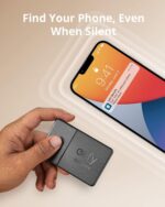 Anker eufy Security Smart Track Card E30 Works with Apple Find My (iOS Only), Wallet Tracker, Phone Finder, Up to 3-Year Battery Life(Android Not Supported), Water Resistant - Black - Image 4