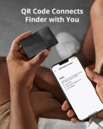 Anker eufy Security Smart Track Card E30 Works with Apple Find My (iOS Only), Wallet Tracker, Phone Finder, Up to 3-Year Battery Life(Android Not Supported), Water Resistant - Black - Image 6