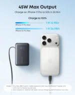 Anker Nano Power Bank (10K, 45W, Built-In Retractable USB-C Cable) - Image 4