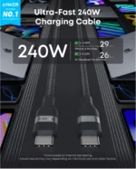 Anker USB C to USB C Cable (240W) - Image 4