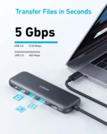 Anker 332 USB-C Hub (5-in-1) - Image 5