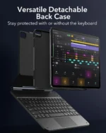 iPad Air 13” (2024) Rebound Magnetic Keyboard Case 360 - US Layout-Black - Image 4