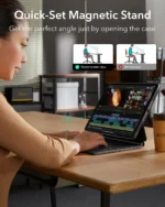 iPad Air 13” (2024) Rebound Magnetic Keyboard Case 360 - US Layout-Black - Image 5