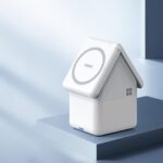 15W 4-in-1 Magnetic Wireless Charger by Duzzzona - W20 - White - Image 2