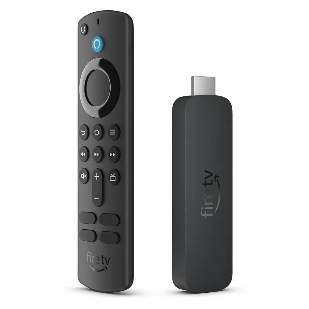 amazon-fire-tv-stick-4k Amazon Fire TV Stick 4K (newest model) with AI-powered Fire TV Search, Wi-Fi 6, stream over 1.8 million movies and shows, free & live TV - Image 1
