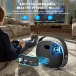 W-King T8 30W Outdoor Traveler Portable Wireless Bluetooth Speaker with Sub Woofer Bass HD Sound - Black - Image 5