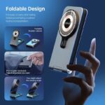 Duzzona Foldable 3in1 15W Magnetic Wireless Charger Stand - Image 5