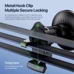 Duzzona V5 Qi2 15W Magnetic Wireless Car Charger - Black - Image 7