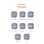 WiWU Alpha 12 in 1 Type C converter - Image 9