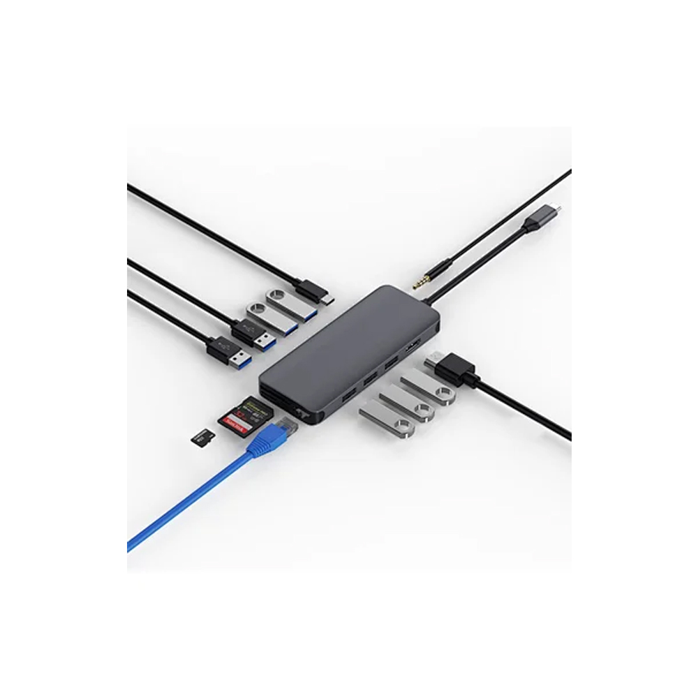 wiwu-alpha-12-in-1 WiWU Alpha 12 in 1 Type C converter - Image 1