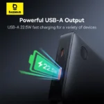 Baseus Airpow Lite Power Bank 10000mAh 22.5W Dual-Cable - Image 4