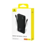 Baseus Airpow Lite Power Bank 10000mAh 22.5W Dual-Cable - Image 3