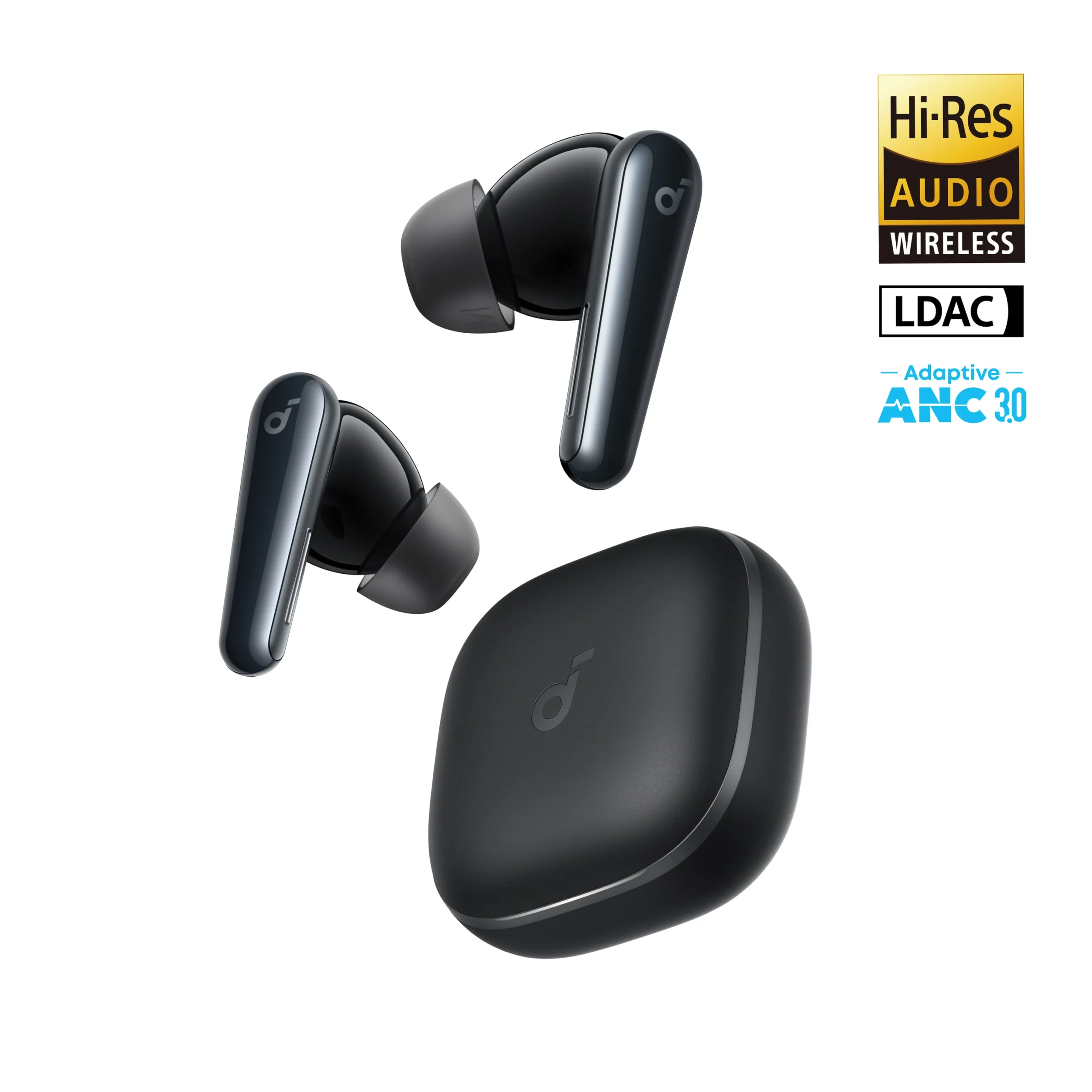 Anker Soundcore Liberty 5 | Noise-Cancelling Earbuds with Dolby Audio - Black - Image 1