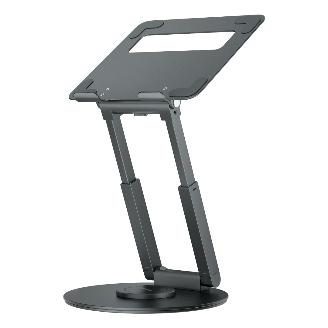 BP-ELEVATE360 Blupebble Elevate360 | Adjustable Stand - Grey - Image 1