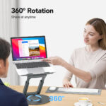 Blupebble Elevate360 | Adjustable Stand - Grey - Image 3