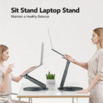 Blupebble Elevate360 | Adjustable Stand - Grey - Image 4