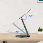 Blupebble Elevate360 | Adjustable Stand - Grey - Image 6