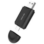 Green Lion 2-In-1 Wireless Adapter CarPlay & Android Auto - Black