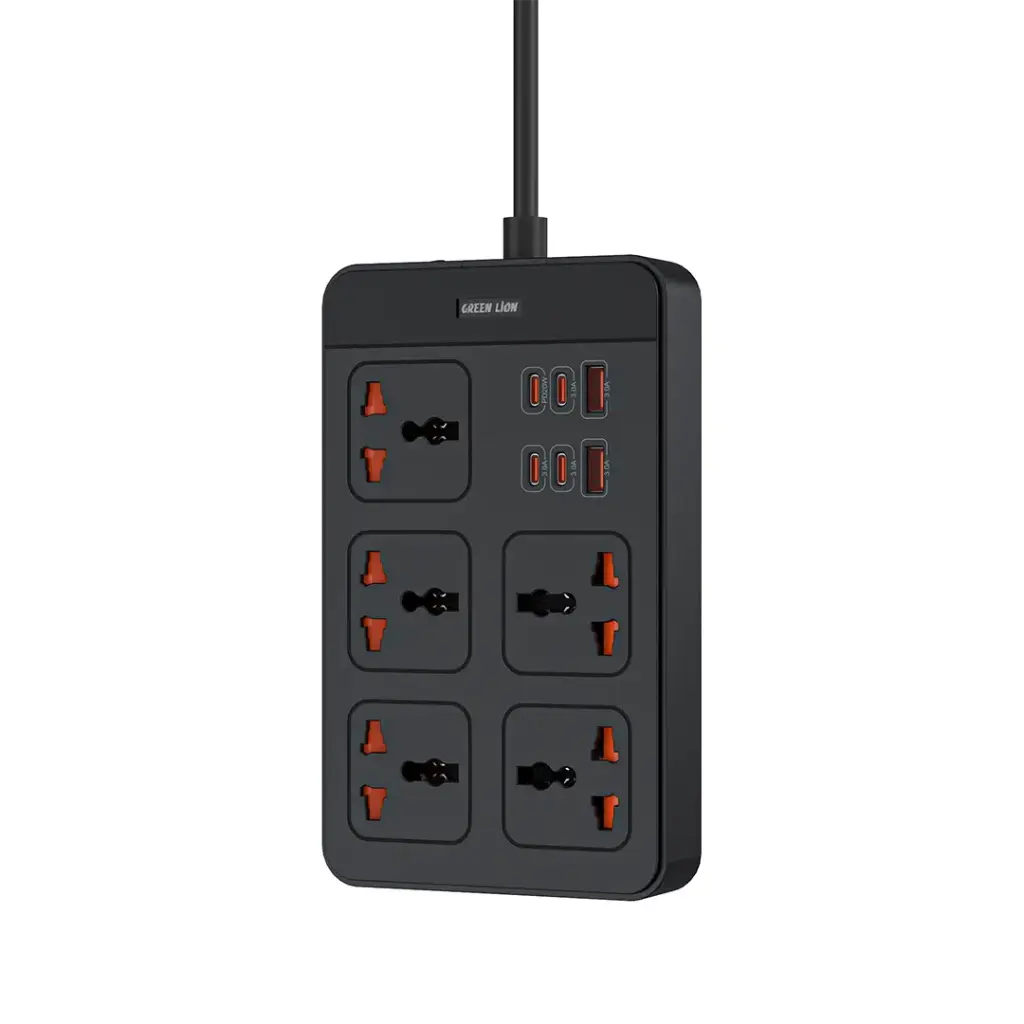 Green Lion GS 500 Power Socket PD 20W - Black Green Lion GS 500 Power Socket PD 20W - Black - Image 1